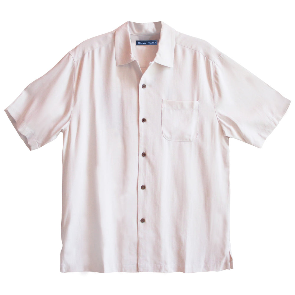 Silk Shirt 1964 Flashback White